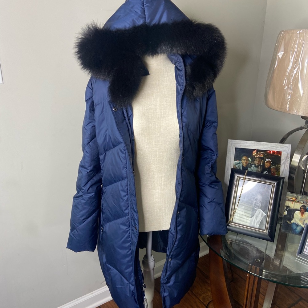 Brand New Navy Blue Winter Puffer Coat